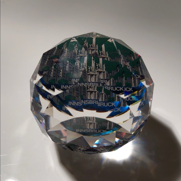 Swarovski ball Innsbruck paper weight - Picture 3 of 8